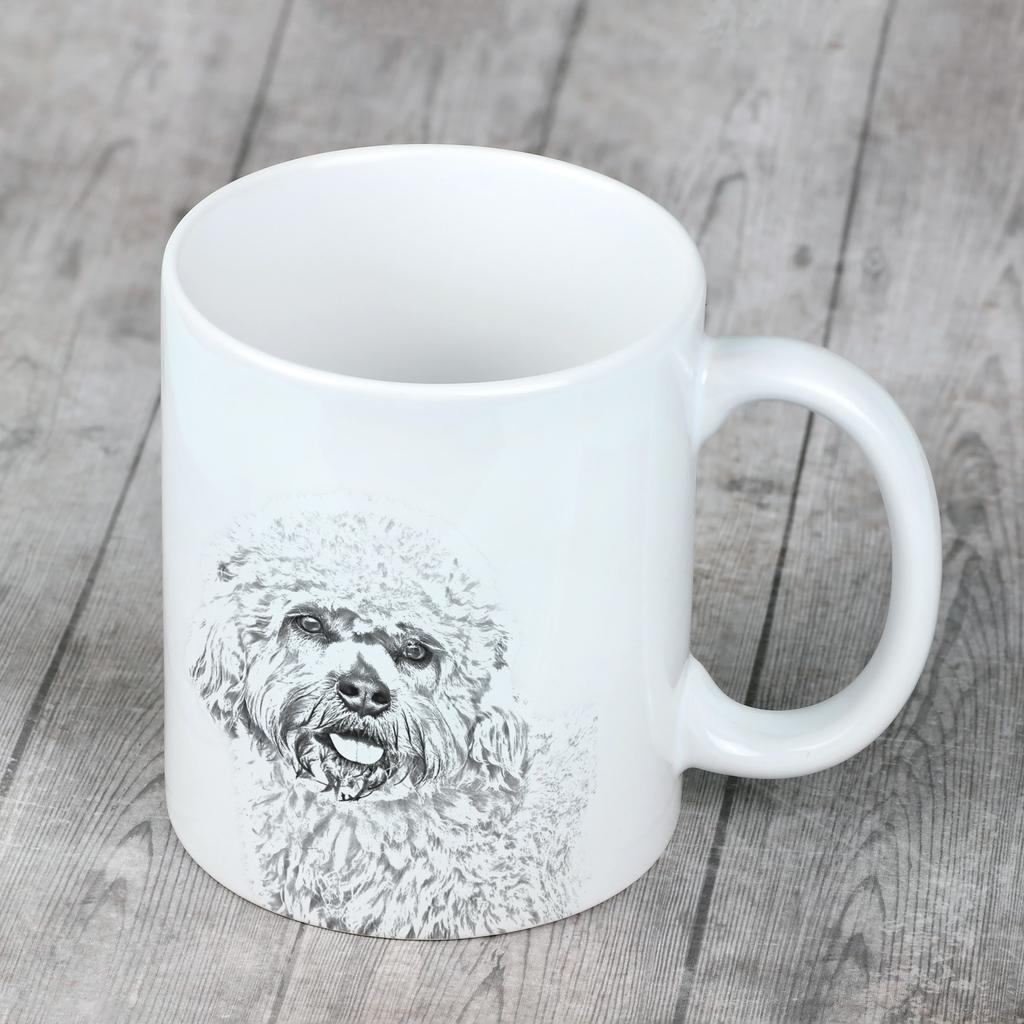 Dandie Dinmont Terrier, Hindlee Terrier - Cup with a Dog, Personalized Cup with a Print, a Classic Gift for Everyone from the Art-Dog Brand