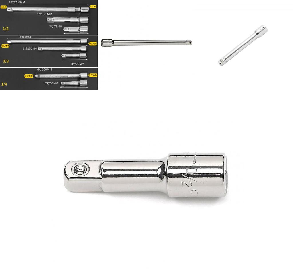 Chrome Vanadium Steel Extension Bar For Socket Wrench Variety Of Sizes Available