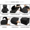 Leather Car Storage Box Trunk Organizer Bag Folding Tidying Bins For Mercedes Benz W205 W177 A Class W201 W220 GLC W203 CLA W213 Kk1