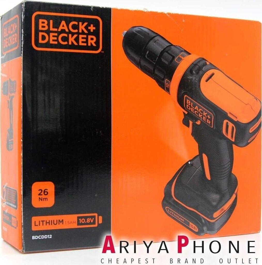 Дрель-шуруповёрт Black & Decker BDCDD12