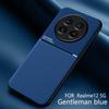 For oppo realme 12 5g deksel bil magnetisk holder lær telefondeksel for realme12 realm relme realmi 12 5g myk silikon bakdeksel