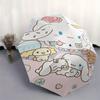 Soft Cinnamoroll Automatic Opening and Closing Umbrella - Suitable for Various Occasions, Outdoor Activities, Lightweight and Durable Automatic Foldin