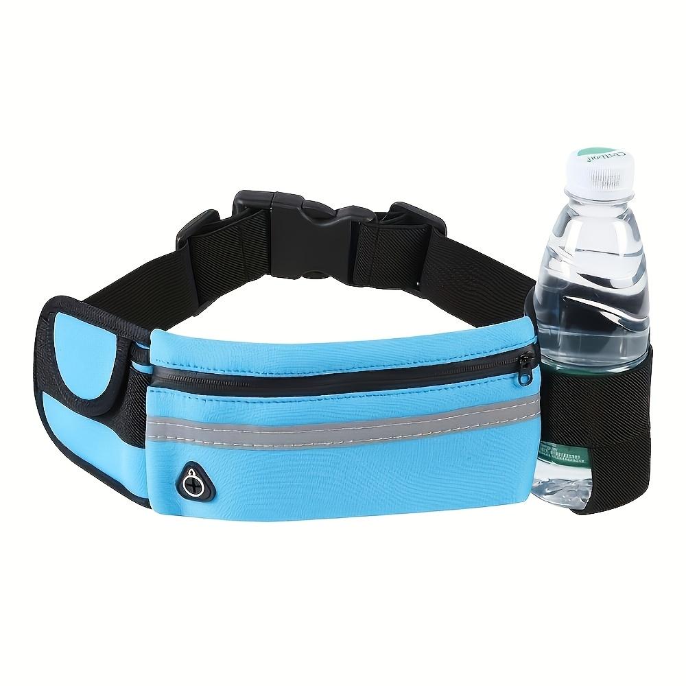 

Reflective Adjustable Waist Bag for Running and Daily Commute - Blue, Synthetic Fabric, Sports Style, Hand Washable, Men S Fanny Pack синий