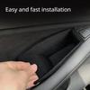 For Tesla Model 3/3 Highland Y/Y Juniper Car Side Door Handle Storage Box ABS/Flock Tray Organizer Container Accessories Tidying