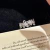Exquisite, Personalized Hollow Floral Ring for Women - Unique, Fashionable, and Versatile Finger Accessory