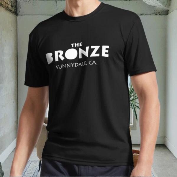 

New The Bronze – Buffy the Active Logo Men s Black T shirt Funny Size S to 5XL L