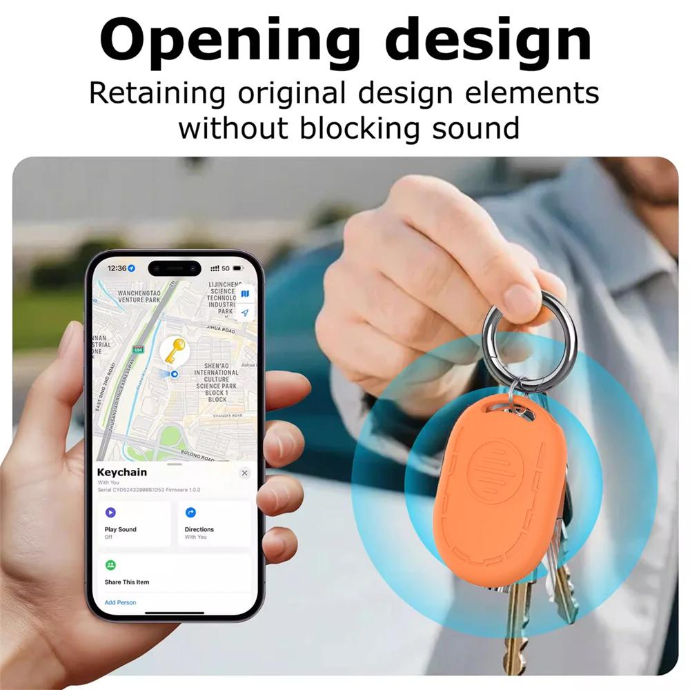 Fashion Silicone Case 1Pcs For Xiaomi Tag BLE /Tag UWB Ultra Wideband Locator Anti-Lost Keychain Protector Accessories
