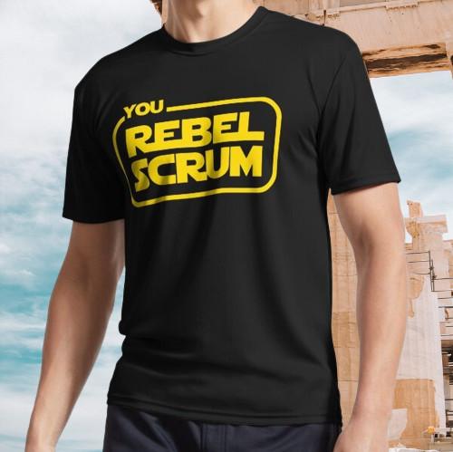 

You Rebel Scrum Logo Active T-Shirt Funny Size S to 5XL S