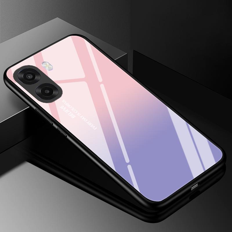 For Oppo A6X 4G 5G A6 Pro Case Cover Tempered Glass Cases for OPPO F31 5G Hard Back Bumper OPPO A6 Pro A 6 X A6Pro 4G 5G Fundas