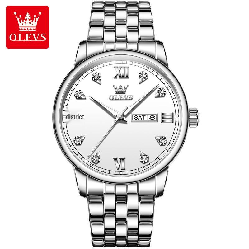 

Модные кварцевые часы Olitis для мужчин и женщин: Деловой и Повседневный Стиль