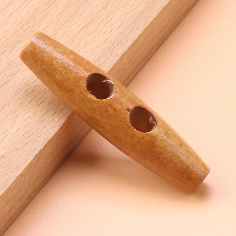 10 Stück Holzhorn-Schnallen Damen-Windmantelknöpfe Schöne Trendige Knöpfe DIY Bekleidung Nähzubehör