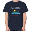 Flat Earther Shirts Graphic Tee Summer Tops Tshirt New Arrival Goods High Quality Short Sleeve Tee Fashion Unisexs Cotton Tshirt