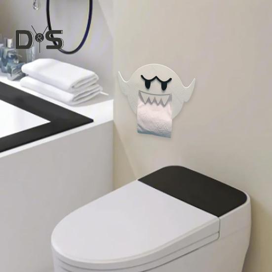 

Хэллоуин Призрак Держатель Рулонной Бумаги Настенное Крепление Ванная Комната Кухня Деревянный Белый Призрак Туалетная Бумага Полотенце Диспенсер Стеллаж Для Хранения Фестивальные Подарки белый