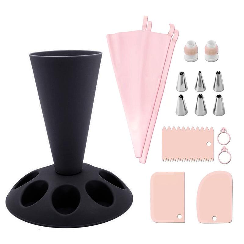 

Piping Bag Nozzle Storage Rack Piping Bag Nozzles Placement Rack For Pastry Baking Cake Decorating Tool Kitchen Accessories