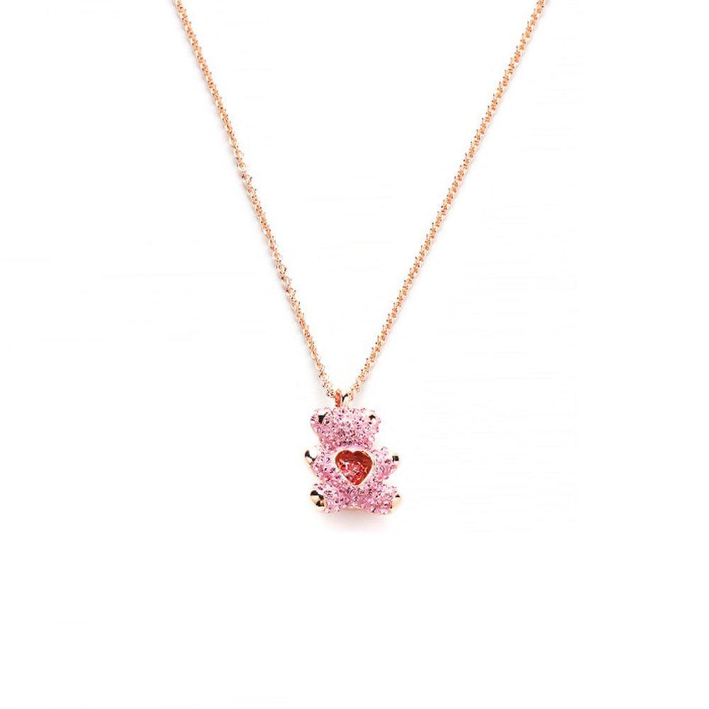 Swarovski 5642976 Teddy Bear Pendant Necklace