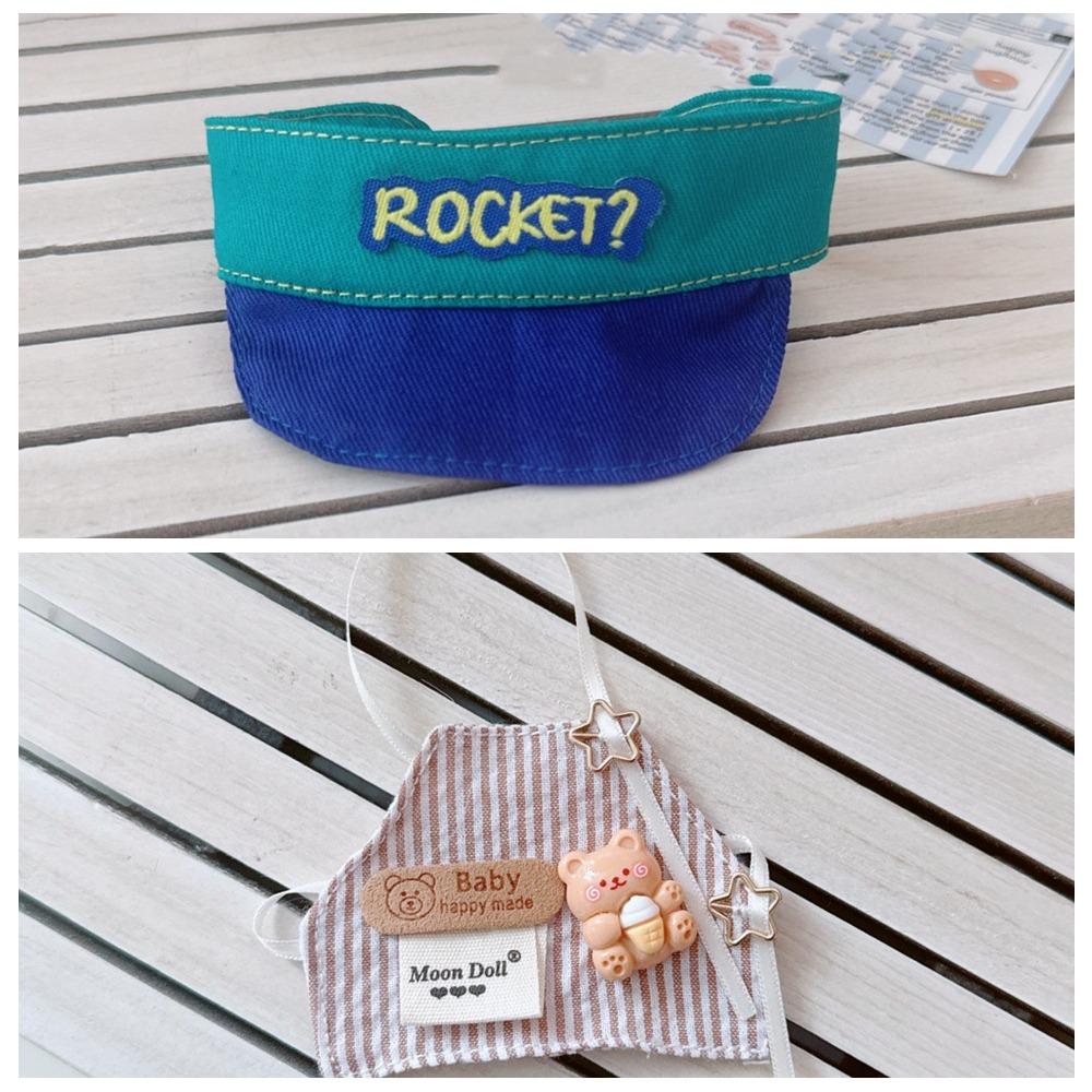 

Apron Labubu Time Doll Clothes Hat Labubu Doll s Clothes Set Cotton Doll Accessories style 3