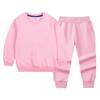 Children's Hoodie & Sweatpants Set: Autumn/Winter Casual Two-Piece with Custom Print Option