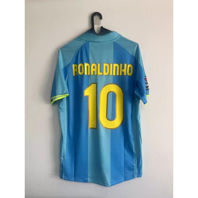 Maglia Barcelona 10-11 14-15 Casa N.. 10 No. 11 Maglia da calcio Neymar Maglia retrò
