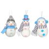 Handmade Snowman Hanging Ornaments Felt Fabric Snowman Snowman Christmas Decoration  New Year Gifts