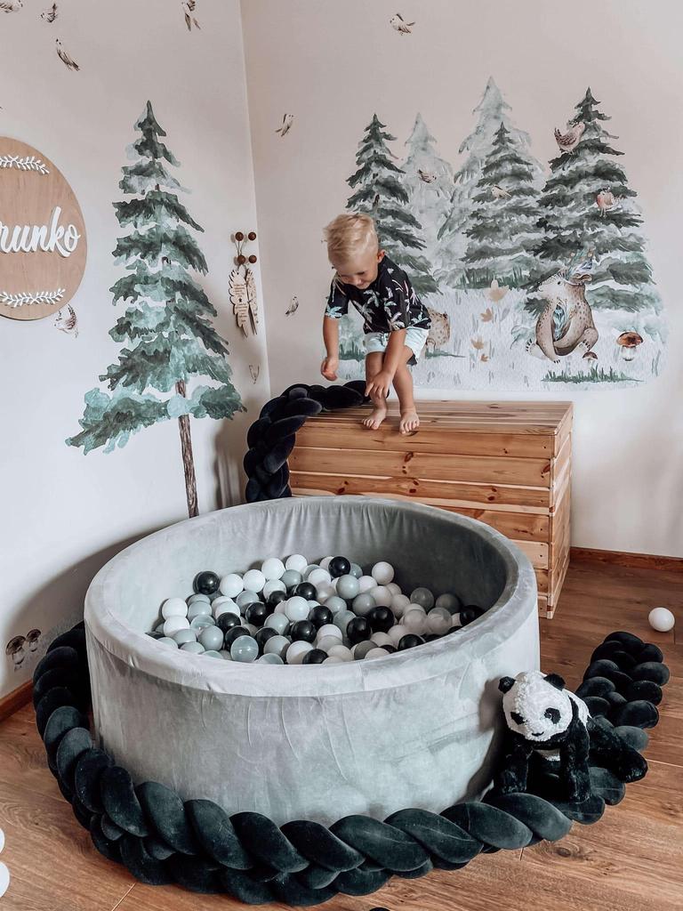 Velvet Gray Foam Playground Hills