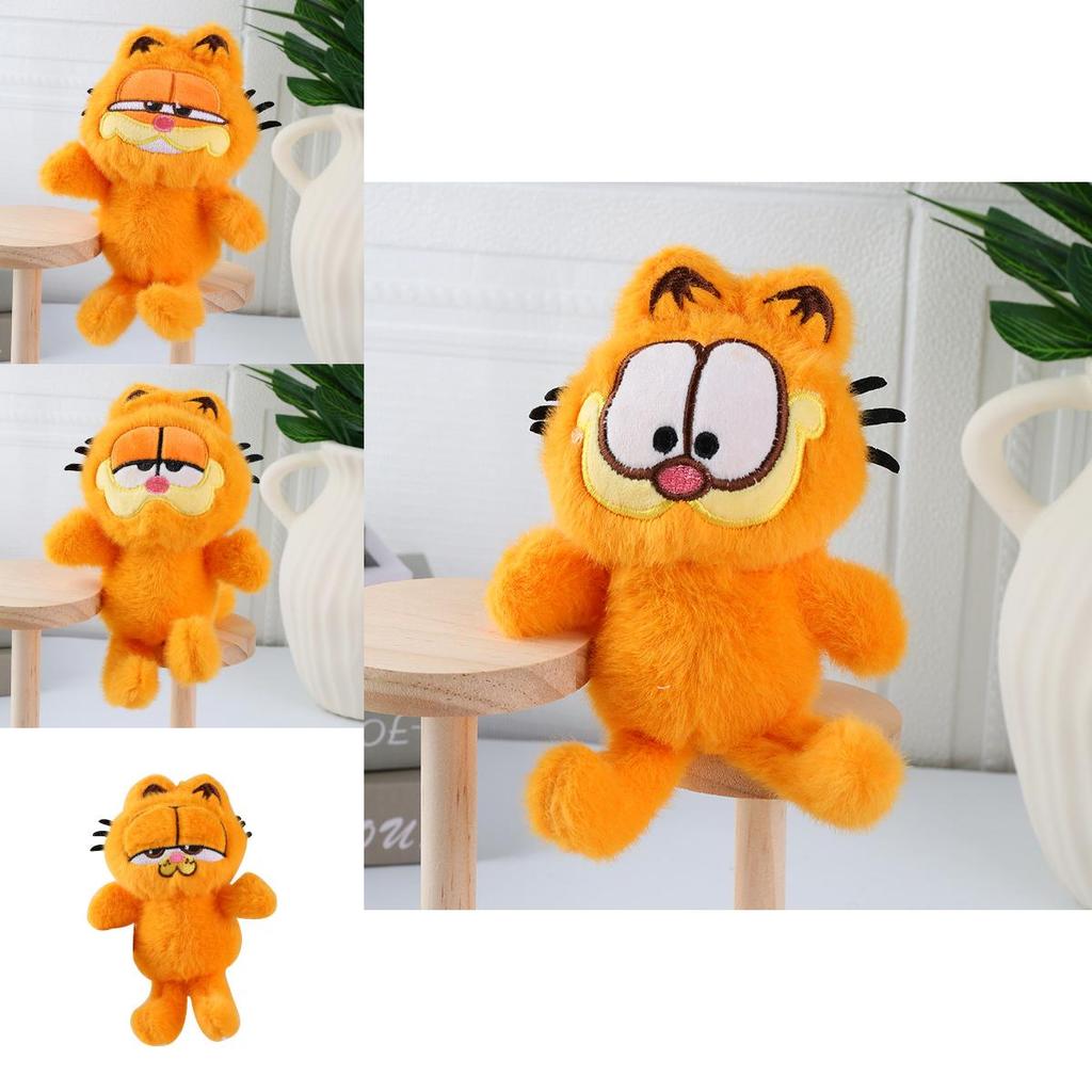 Garfield Plush Keychain Cute Cat Toy For Bags And Collectibles