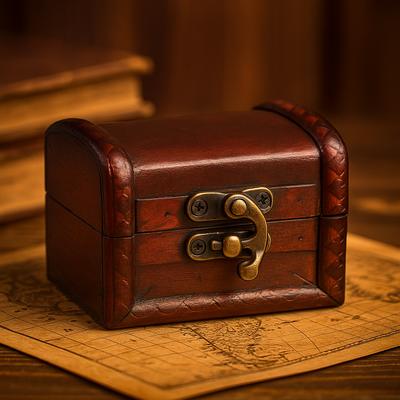 Leather Effect Colonial Boxes Medium