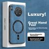 Light Leather TexturePhone Case for Huawei Mate30, Huawei Mate30 Magnetic Case, Shockproof Anti-Fingerprint Full Protection Cover - Deep Blue