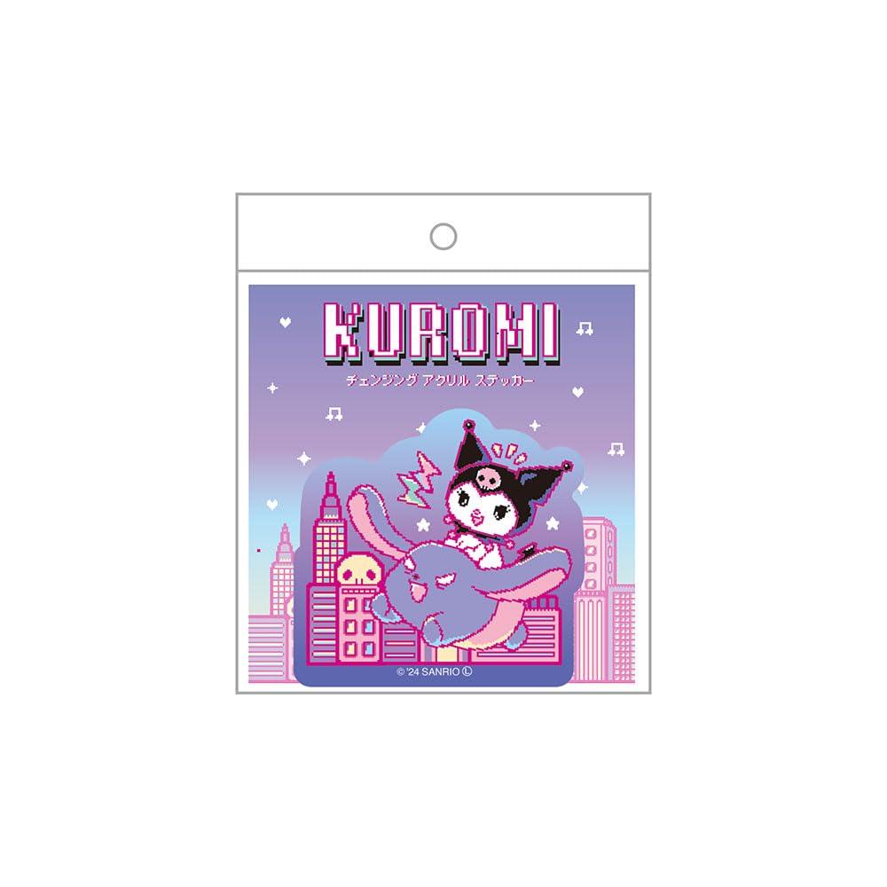 Tees Factory Sanrio Kuromi Changing Acrylic Sticker Town SR-5546447TW