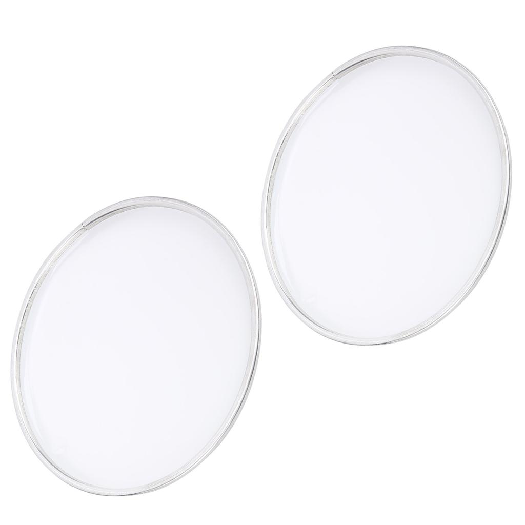 2 szt. Naciąg perkusyjny 8 cali Zestaw naciągów perkusyjnych Zestaw Akcesorium Profesjonalne Zamiennik Poliester S0087Biały