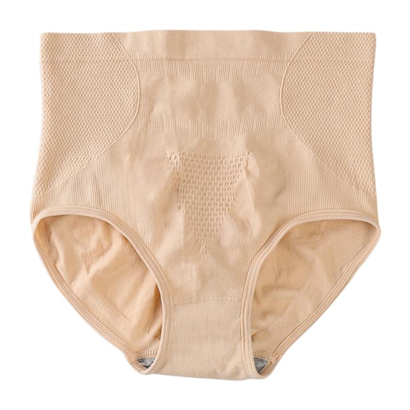 

Women High Waist Hip Lifting Abdominal Shaping Briefs Slimming Panties L