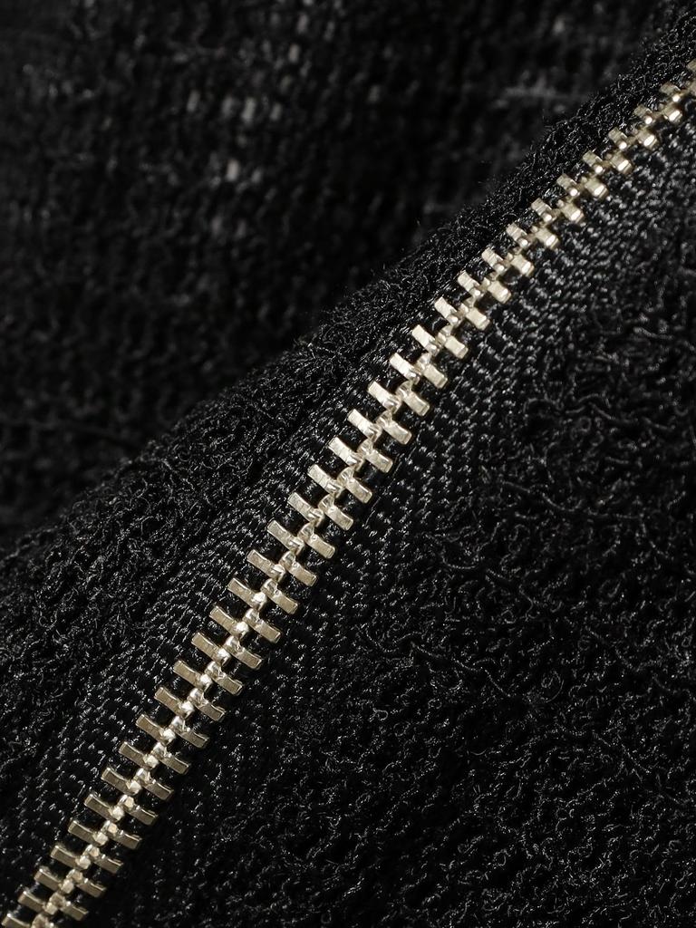 B:MING LIFE STORE by BEAMS Women's Mesh Zip Blouson Jacket (Sizes S-M) Black, Size M