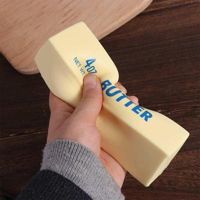 Anti Stress Butter Stick Squeeze Toy Sensory Release Hand Squeeze Butter Bar Relax Gift Stretch Squeeze Fidget Toy Kids Toy