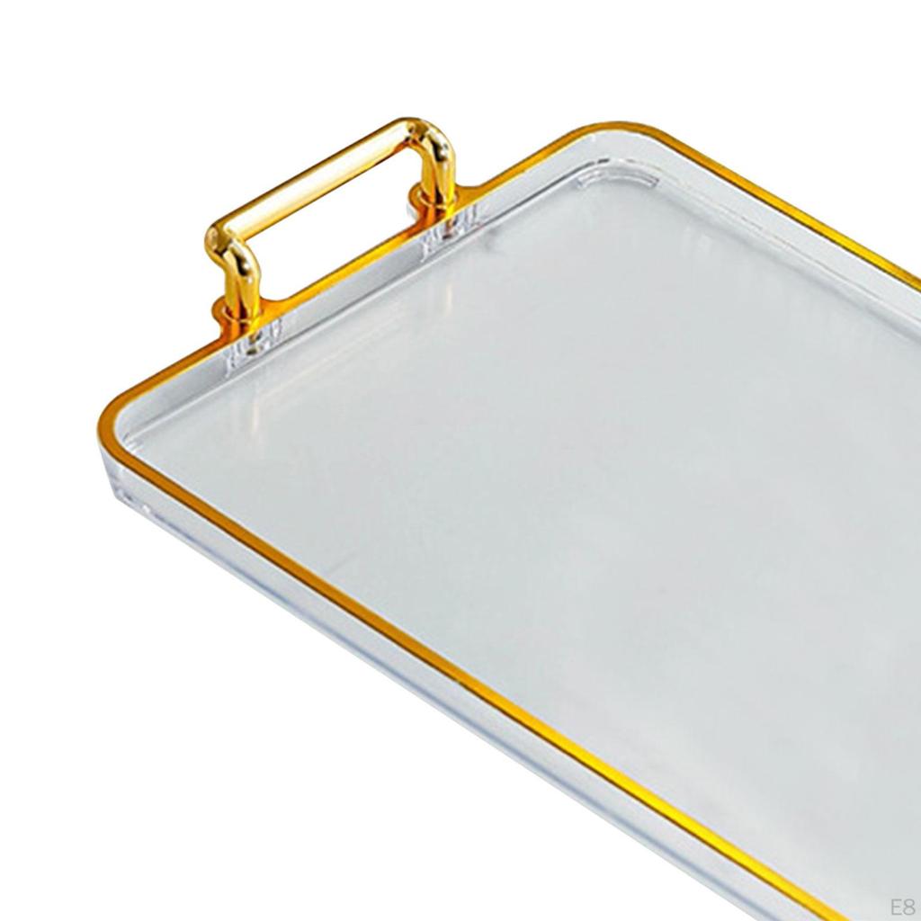 Decorative Tray for Serving Food And Drinks Ideal Housewarming Events