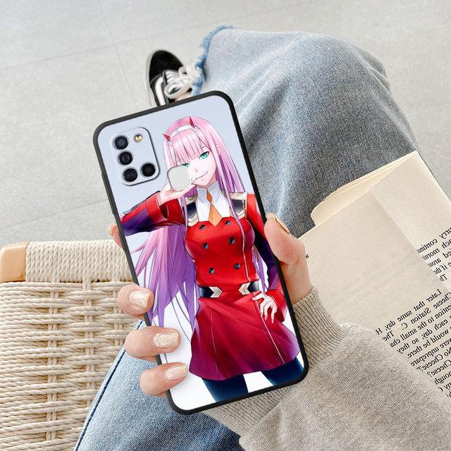 

Чехол для телефона «Darling In The Franxx Anime Zero Two Girl» для Samsung Galaxy A02 A01 A10 A03s A04s A02s A10s A40 A70 A54 A34 Samsung A70s