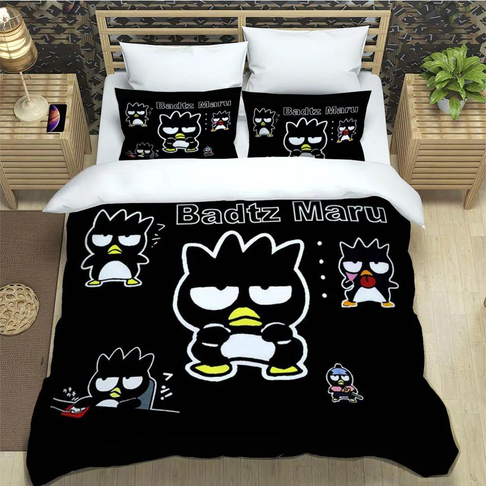 Cartoon BadBadtz-maru Bedding Sets pillowcase Children duvet cover comforter set bedding set luxury Birthday Gift