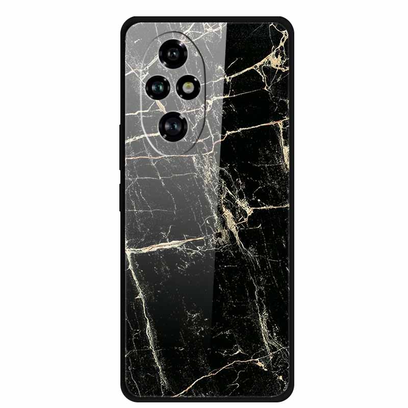 Tempered Glass Case For Honor 200 Pro Case Hard Phone Back Cover Soft Bumper For Honor 200 Pro Case Honor200 Pro 200Pro Bag Capa
