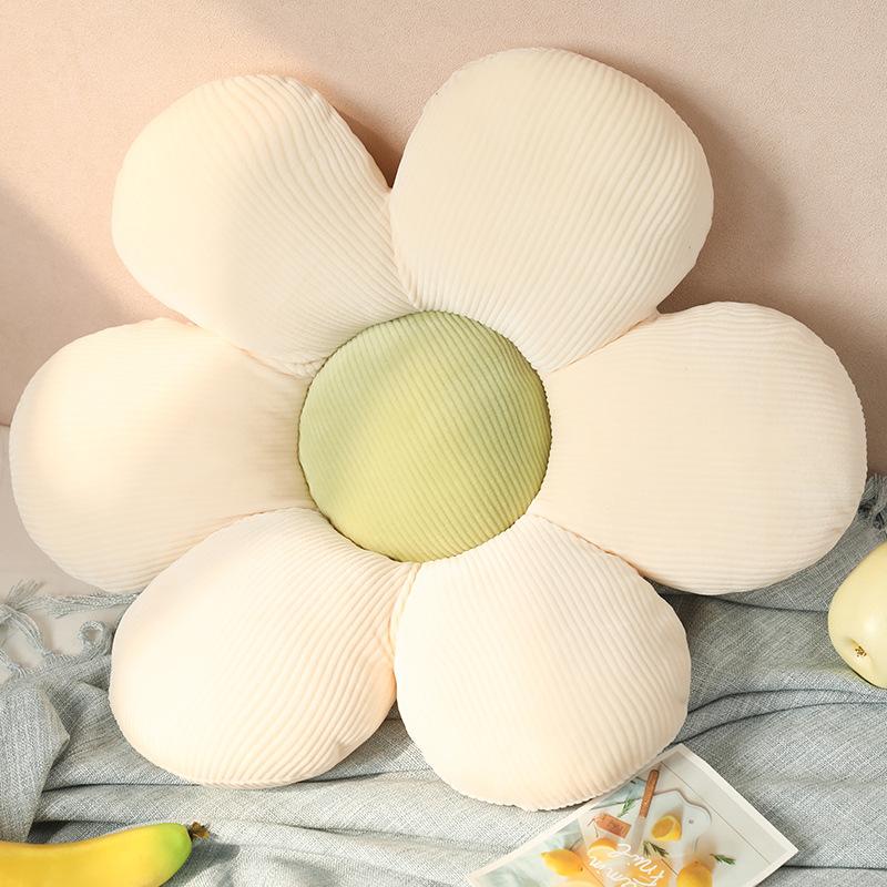 Little Daisy Flower Pillow Cushion Floor Chair Cushion Office Plush Car Cushion Soft Cute Pillow Gift for Girl Children