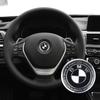 Hot For BMW M  44/46mm Car Badge Steering Wheel Sticker Emblem Replacement Auto Decoration For BMW M E90 E91 E92 F07 F10 F15 F16 F20 F30 G30 X5 jo55