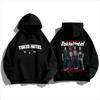 Tokio Hotel Unisex Cotton Hoodie Kaulitz Fashion Fleece Πολυτελής φούτερ με κουκούλα Απλό χειμωνιάτικο φθινόπωρο με στάμπα ανδρικά γυναικεία πουλόβερ