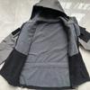 Jackets Men Outdoor Waterproof Hood Windbreaker Work Wear Soft Shell Pockets Motorcy Tops Winter