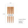 Beijinjie Japanese Beech Wood Chopsticks