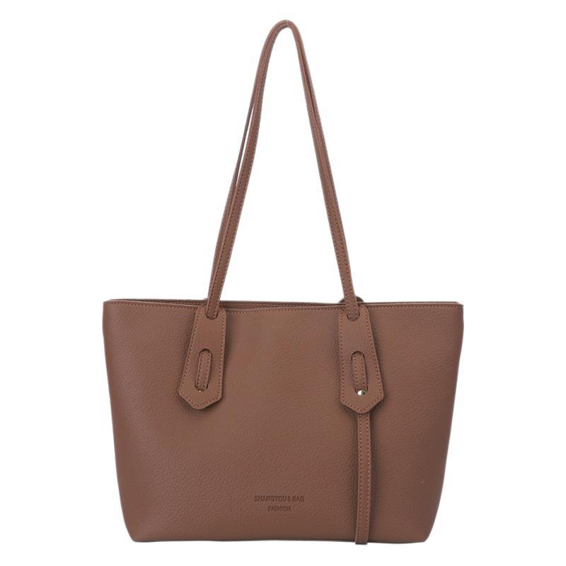 Foreign girl tote bag ins 2025 versatile trend personalized shoulder messenger bag college simple handbag