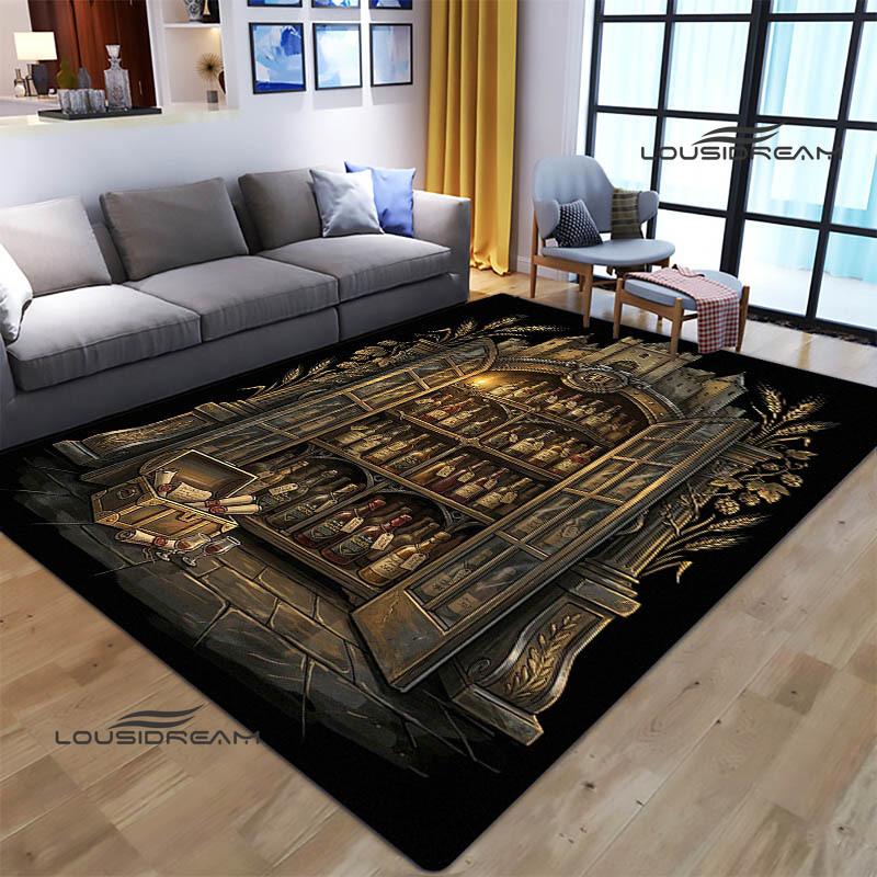 Hertog jan LOGO Teppich Wohnzimmer Schlafzimmer rutschfeste Teppiche Yogamatte Outdoor-Teppich Kawaii-Teppich Läufer Geburtstagsgeschenk