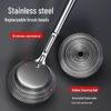 Stainless Steel Long Handle Pot Scrubber