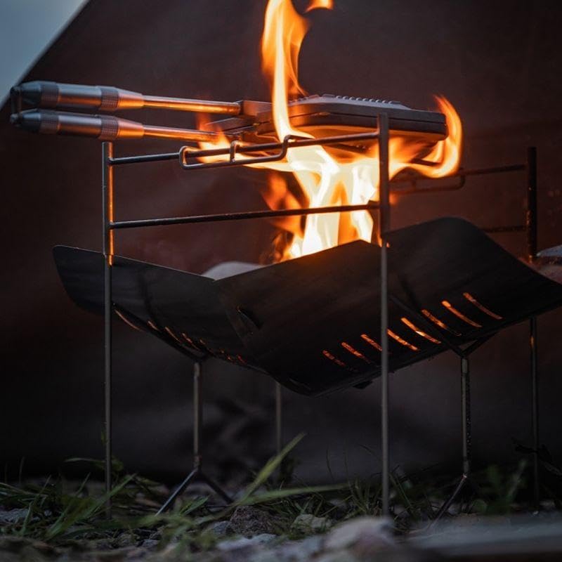 Solo Grill Bonfire Stand Solo Bonfire Stand Bonfire Grill Stainless Steel Foldable 304 Canvas Case [Product]