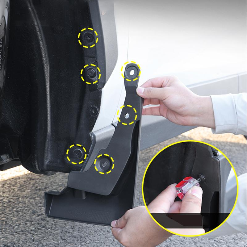 Apărătoare de noroi pentru mașină Apărătoare de noroi Apărătoare de noroi Apărătoare de noroi Accesorii pentru Toyota RAV4 XA50 2022 2023 2024 RAV 4