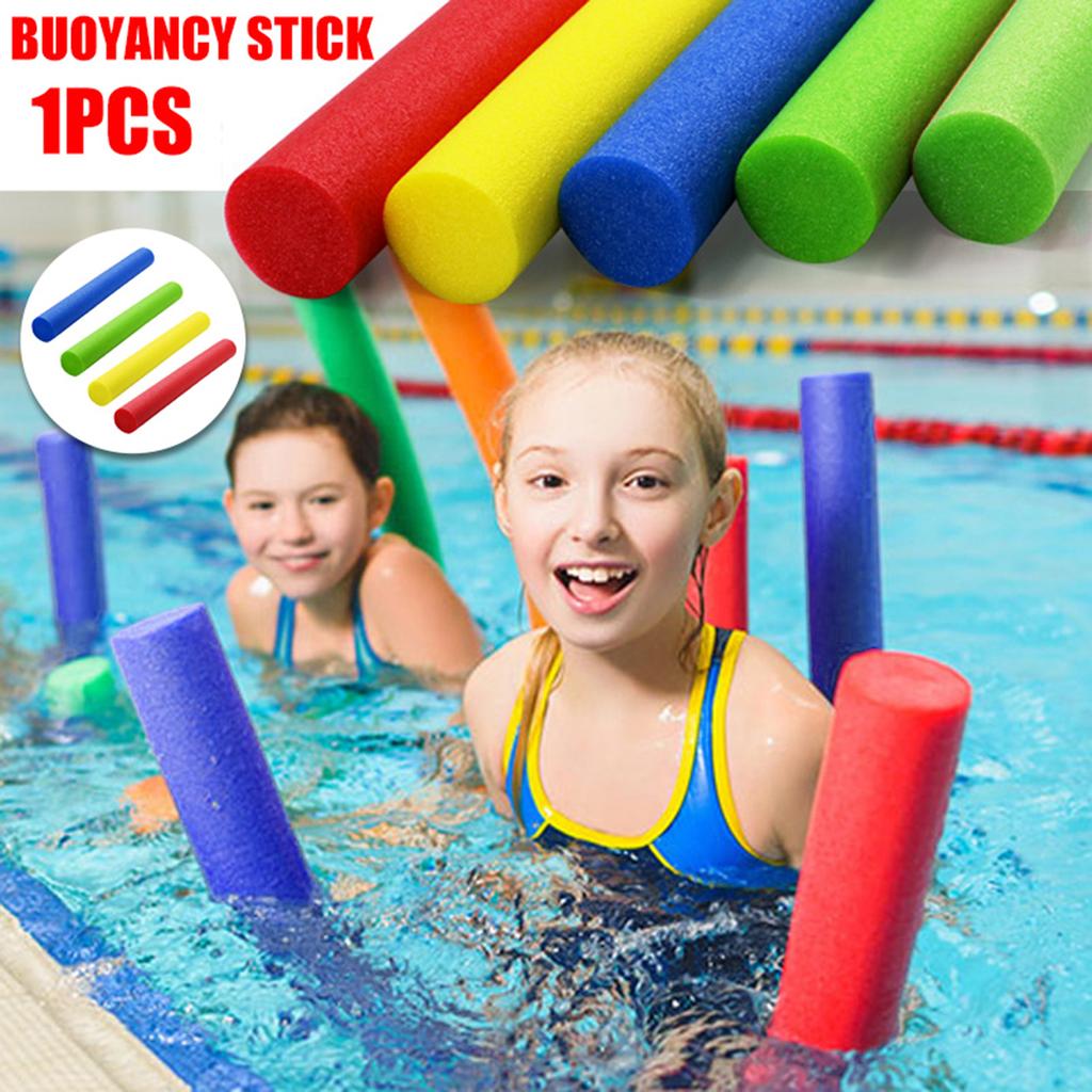 Inflatable Swim Pool Float Bar 150cm EPE Foam Inflatable Stick for Adults Swimming Training Water Exercise Beach Party Fun