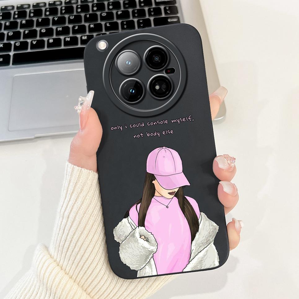 For Infinix Zero 40 4G 5G Back Cover 6.78" On Infinix X6860 X6861 Capa Flower Butterfly Women Fashion Phone Case Liquid Silicone