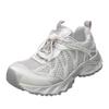 Platform Dad Shoes Women's 2025 New Summer Mesh Breathable Casual Sports Shoes Light Hiking Hiking Shoes