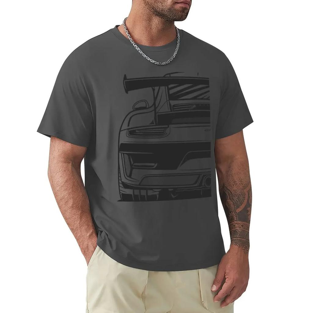 GT3 RS 9912 FragUnisext Rear TShirt Shirts Graphic Tees Vintage Graphics Oversized T Shirt Unisex